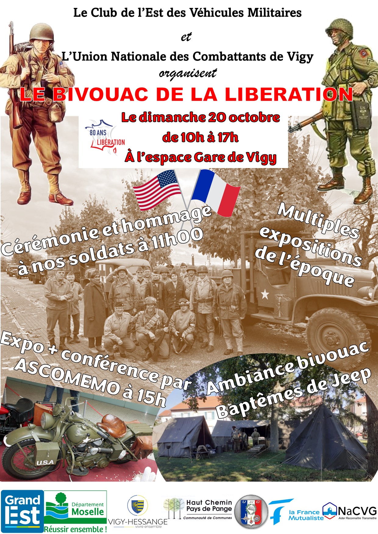 Le bivouac de la Libération