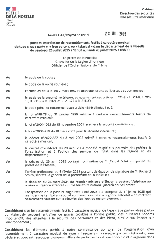 arrete cab n122