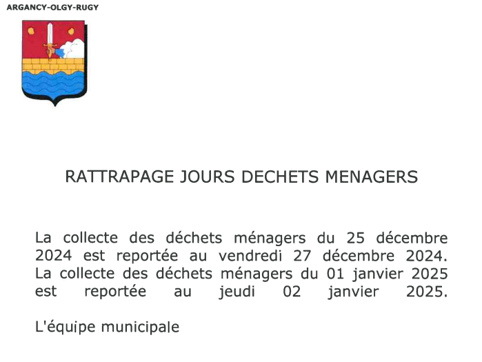 rattrapage dechet