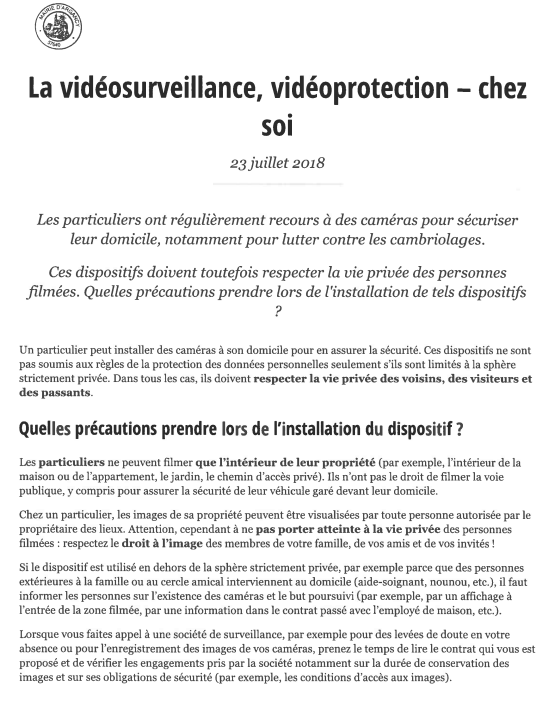 videosurveillance